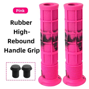 TPE High Rebound Bmx Handle Grip TPE Bicycle Grips MTB Bike Handlebar Rubber Cycling Shock Absorption