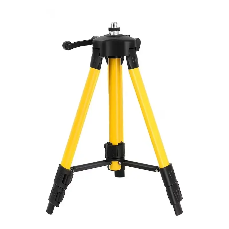 Adjustable Laser Level Tripod, Self Levelling Laser, No Assembly Required, 1 Meter Height Adjustable Metal Base, Stable Base, Ideal for Construction, Heavy Duty, Self Leveling Laser