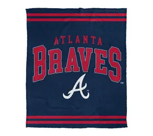 Pegasus Sports MLB Vintage Arch Cozy Knit Blanket