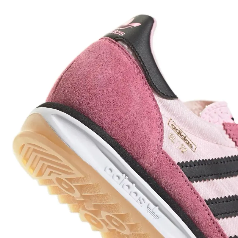 Adidas SL 72 RS Clear Black Pink Youth / Women's Perfect Daily