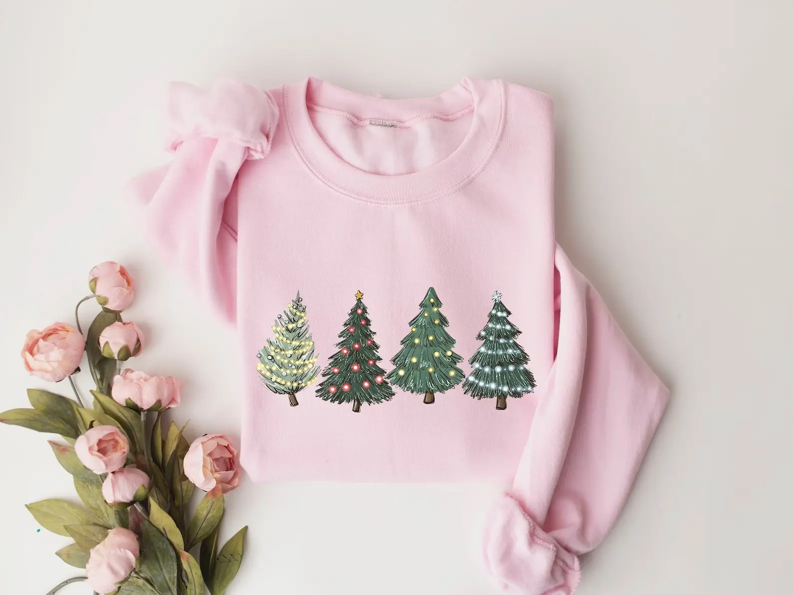 Green Tree Christmas Sweater