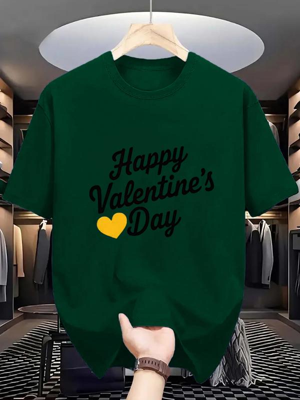 Bestseller V-Day Edition |   Y2K Graphic Cotton T-Shirt |   Blue/Burgundy/Camel/Green |   Can’t-Miss Gift Choice