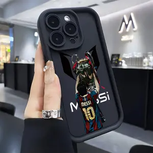 No. 10 Champion Football King-M-Messi-s- Phone Case Suitable for iPhone 17 16e 16 15 14 13 12 11 Mini Pro Max Air X XR XSMAX 8 7 Plus Anti Fall Soft TPU Back Cover