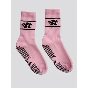 Pilates Grip Socks - Pink