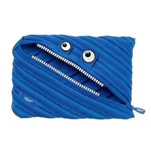 ZIPIT Monster Jumbo Pencil Case for Kids – Large, Fun, Durable School Supply Organizer