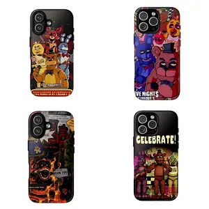Five Nights at Freddy's iPhone Case Collection, Freddy Fazbear & Horror Game Covers forSuitable for iPhone 17/16/15/14/13/12/11 Pro Max/Plusand Samsung Galaxy S23-25, shock-absorbing, anti-drop protective case, lightweight, new fashion trend design