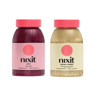 Nixit Balance Duo Healthcare Supplement - PMS & Urinary Health Gummies for Hormonal Balance & Urinary Wellness - 1 Month Supply