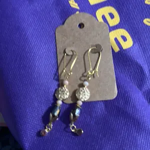 Elegant Gold-Tone Dangle Earrings with Beaded Accents and Secure Leverback Closure for Everyday Wear