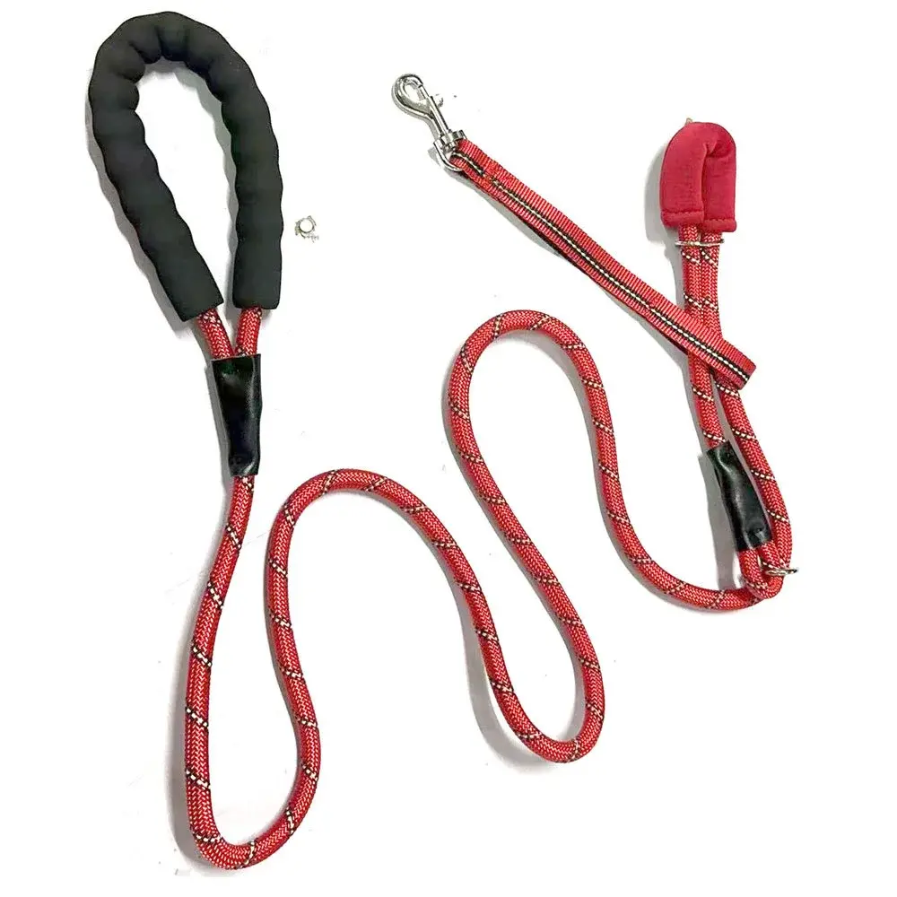 Animal Print Dog Harness, Leash & Muzzle Set (1 Set) - Nylon Chew-Resistant, Adjustable Leash Length, Anti-Pull, Comfortable Fit for Medium-Large Dogs, Dual-Action Control for Safe Walks