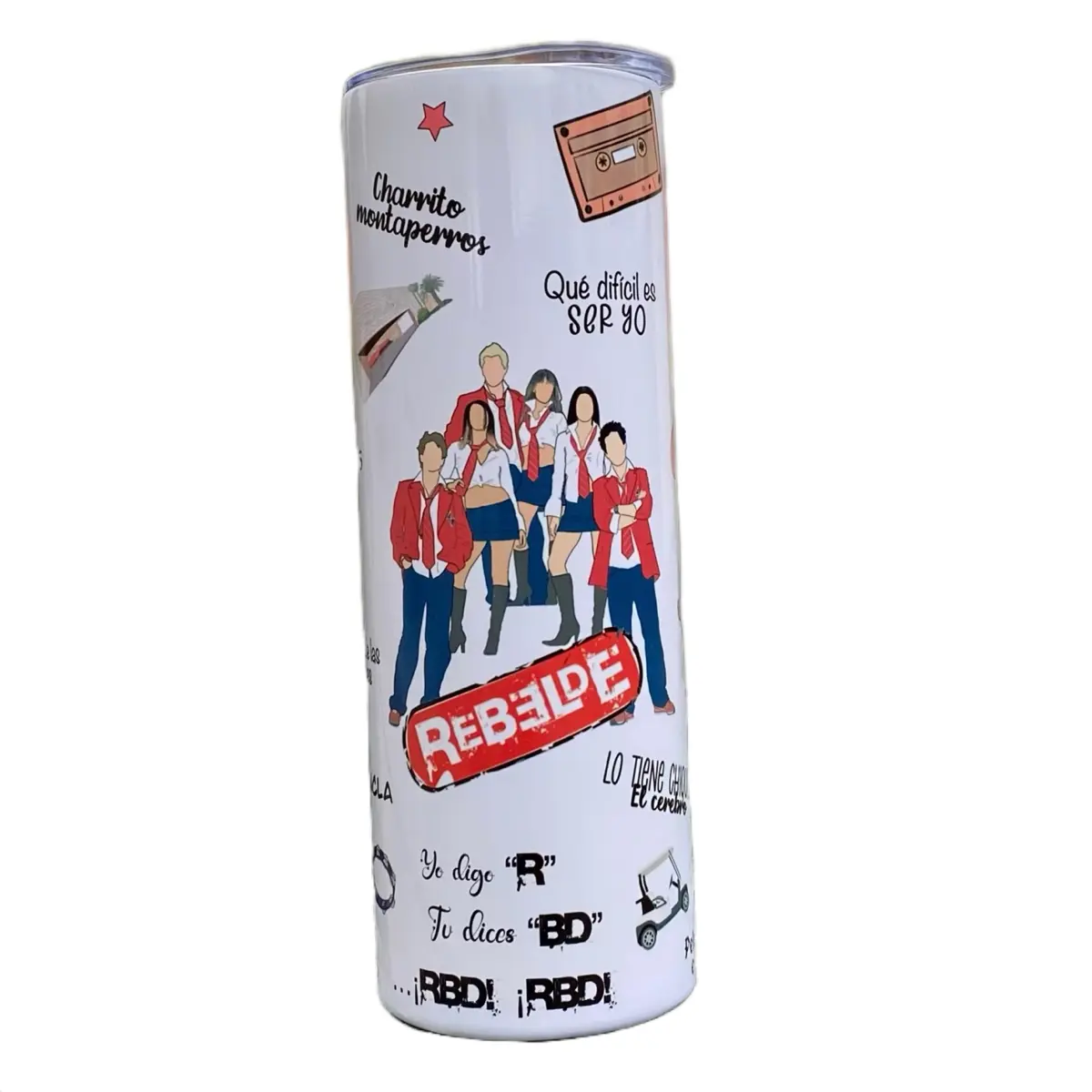 REBELDE | Elite Way School | RBD Bottle Drinkware