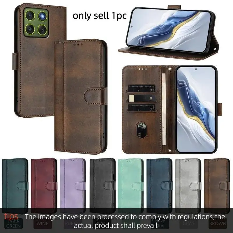 Luxury Flip Leather Case for Motorola Moto Edge 70 60 50 40 30 Pro Fusion Neo Ultra Magnetic Book Wallet Card Phone Cover Shell Protector
