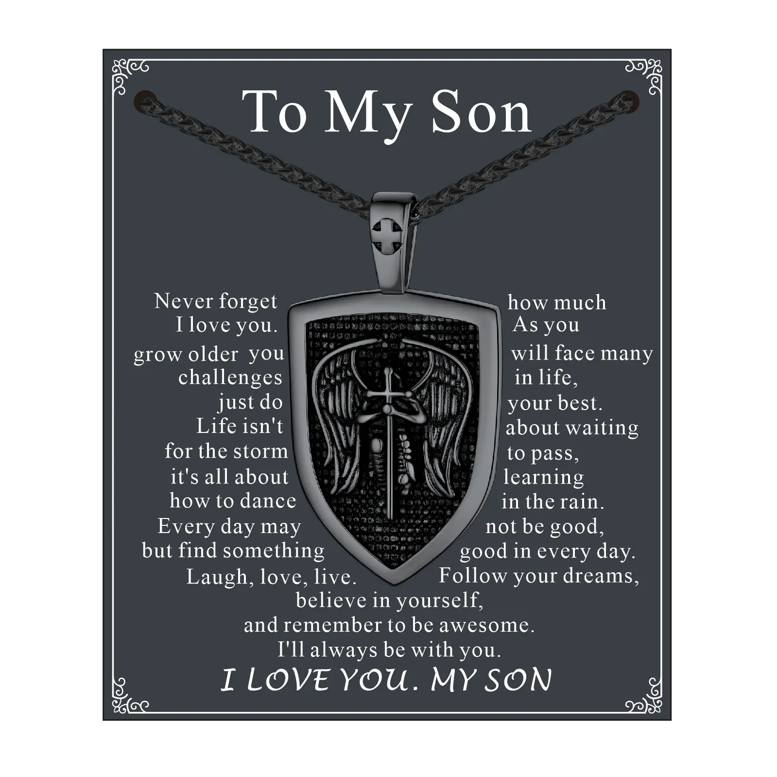 To My Son Black