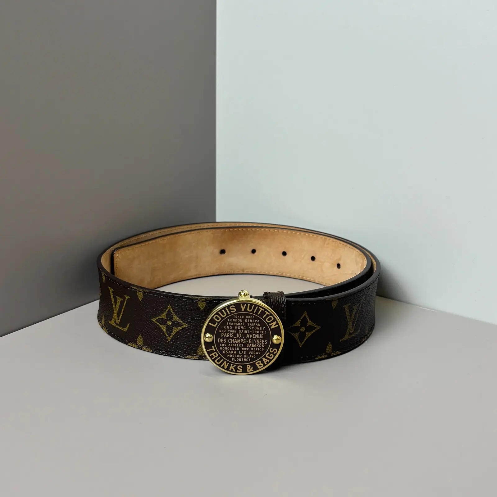 Pre-owned US0424 Louis Vuitton Belt 26.04.03