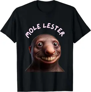 Inappropriate Funny Embarrassing T-Shirt Casual Fabric | Mole Lester