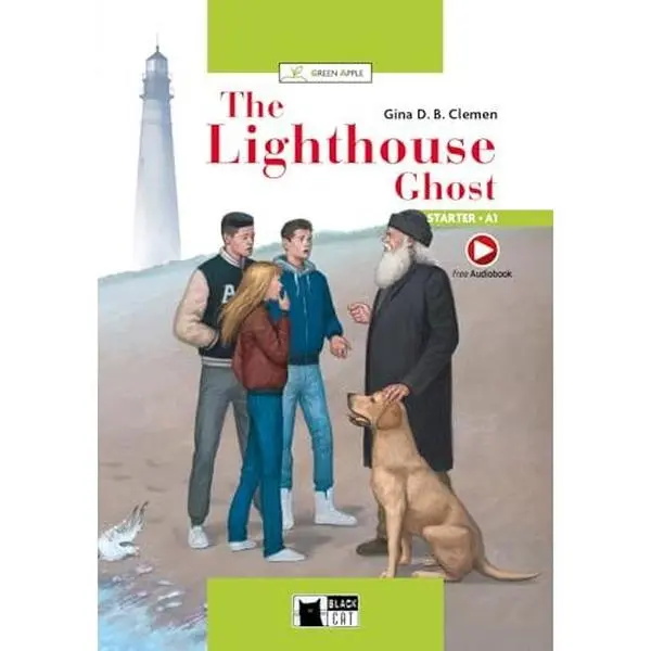 Used Literature Book - The Lighthouse Ghost (Starter A1) by D.B. Gina (Paperback), Fiction Books