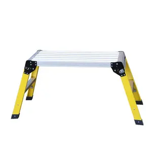 Aluminum Step Ladder Heavy Duty Foldable Aluminum Platform 330 Lbs Capacity