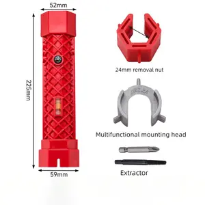 14-in-1 Multi-functional Wrench for Toilet, Sink, Bathroom, Kitchen Plumbing Installation and Repairs faucet wrench pipe