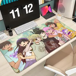 omori Mouse Pad Design Anime Mousepad XXL 1000×500mm 900×400mm 800×400mm 600x300mm Large Gaming Mouse Pad - Extended, Thick, Non-Slip Rubber Base Desk Mat with Precision Stitched Edges - Washable Large Desk Pad
