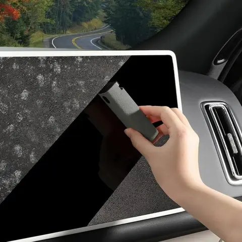 3 in 1 Car Screen Cleaning Spray, Car Screen Cleaning Tool, Portable Car Screen Cleaning Spray, Car Interior Cleaning Tool