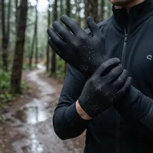 Summer Thin Touch Screen Cycling Gloves for Driving Running Hiking - Breathable Lightweight Bike Gloves with Anti-Slip Grip Perfect for Outdoor Sports Activities Men Women Comfortable Fit