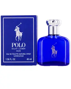 Ralph Lauren Polo Blue 1.3 OZ Eau De Toilette for Men - Fresh Aroma Ideal for Daily Use and Casual/Formal Occasions