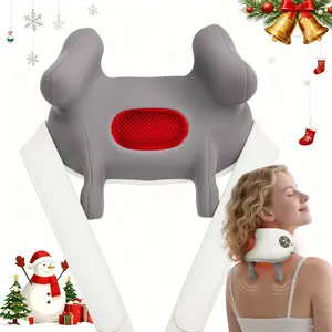 Portable Rechargeable Shiatsu Massager,Shoulder and Neck Massager for Pain Relief, Deep Tissue 6D Kneading with Heat, ,Gifts for Women/Men/Dad/Mom/Fathers Day/Mothers Day