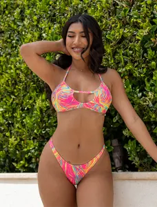 Brazilian Bikini Bottom - Coral Kaleidoscope