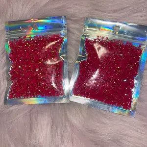 1oz bag 3mm jelly and resin rhinestones