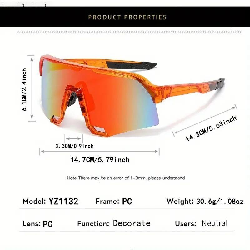 3 Pack Oversized Sunglasses Men Women Colorful UV400 Fashion Sun Glasses for Daily Outdoor