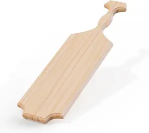 Sorority Paddle - 15 Inch Unfinished Wooden Paddle, Greek Fraternity Paddles, Solid Pine Wood Paddles for Arts Crafts