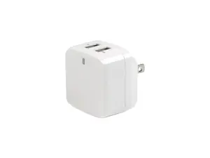 StarTech USB2PACWH Travel USB Wall Charger - 2 Port - White - Universal Travel Adapter - International Power Adapter - USB Charger