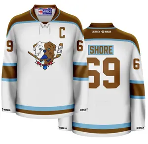 Sudbury Blueberry Bulldogs Away Hockey Jersey - SHORESY