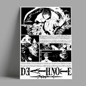 Death Note Anime Poster, Ryuk, Shinigami... Death Note Anime Posters, Room Decoration (No Framed)
