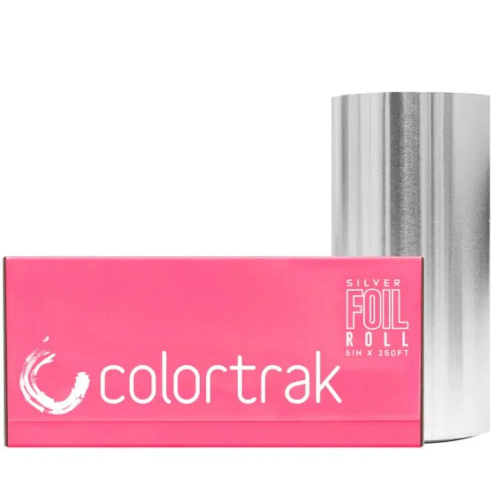 Colortrak Rolled Silver Foil - 5" x 250' Colortrak Rolled Silver Foil - 5" x 250'