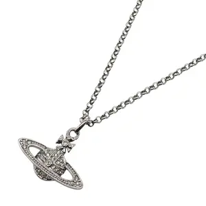 Pre-owned vivienne westwood Brass Small Leather Goods Necklace