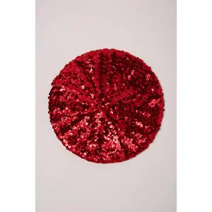 Emily Sequin Beret Hat