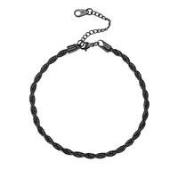 3MM Rope Chain-Black