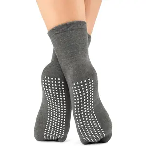 2 Pairs Non Slip - Anti Skid Grip Socks for Yoga, Barre, Pilates, Ballet, Workout, Hospital for Women and Men