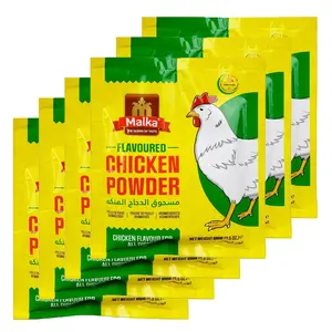 Malka Chicken Powder 100g (3.52oz) - Pack of 6 | Chicken Bouillon Powder for All Dishes | Halal & Vegetarian-Friendly | Perfect for Authentic Flavors