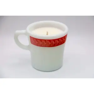 Autumn Bands Red Cup