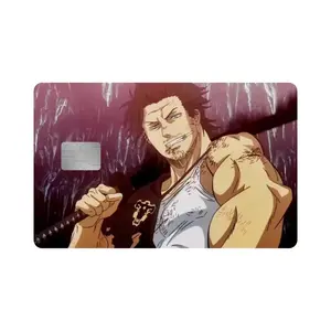 Yami Black Clover Anime Credit Card Sticker