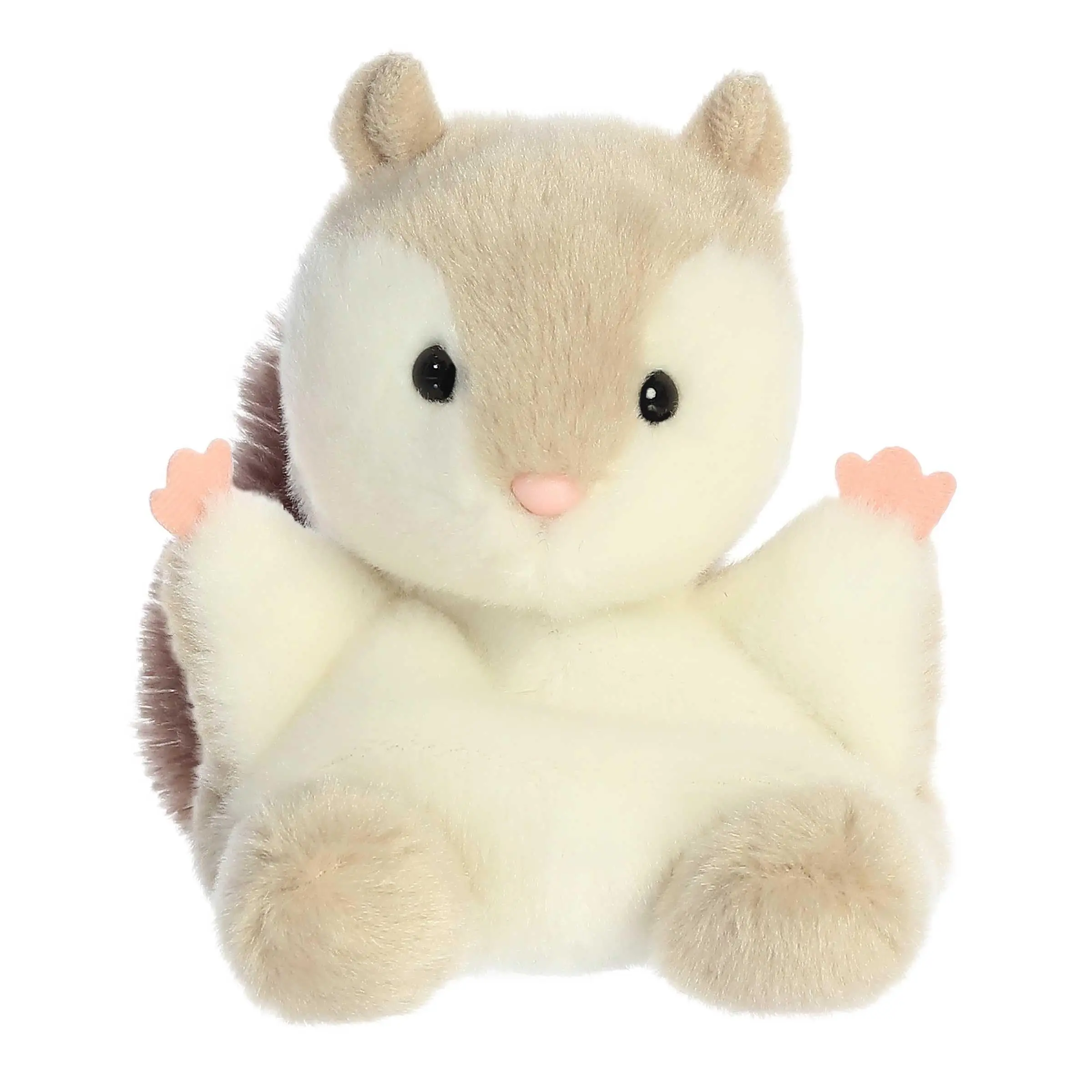Aurora Adorable Palm Pals Flaps Flying Squirrel Stuffed Animal - Fun Collectible Plush for Kids and Adult Collectors - Perfect for Decorating Rooms and Birthday Gifts - Brown 4.5 Inches