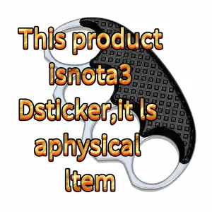 This product isnota3Dsticker,it ls aphysical ltem   3D Fist Pattern Car Sticker - Weatherproof Durable Self-Adhesive Vinyl Decal for Car Rear Bumper, Triangle Window, Vehicle Exterior Decoration