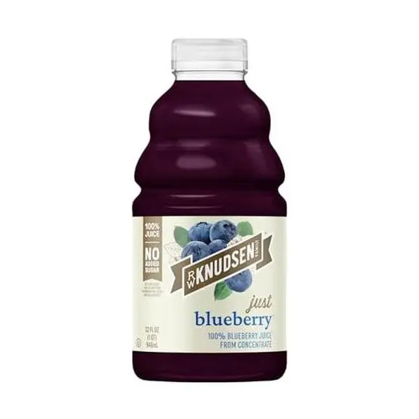 R.W. Knudsen Just Blueberry Juice, 32 fl oz (Pack of 1)