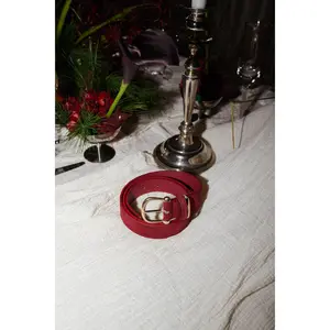 Burgundy Alister Belt