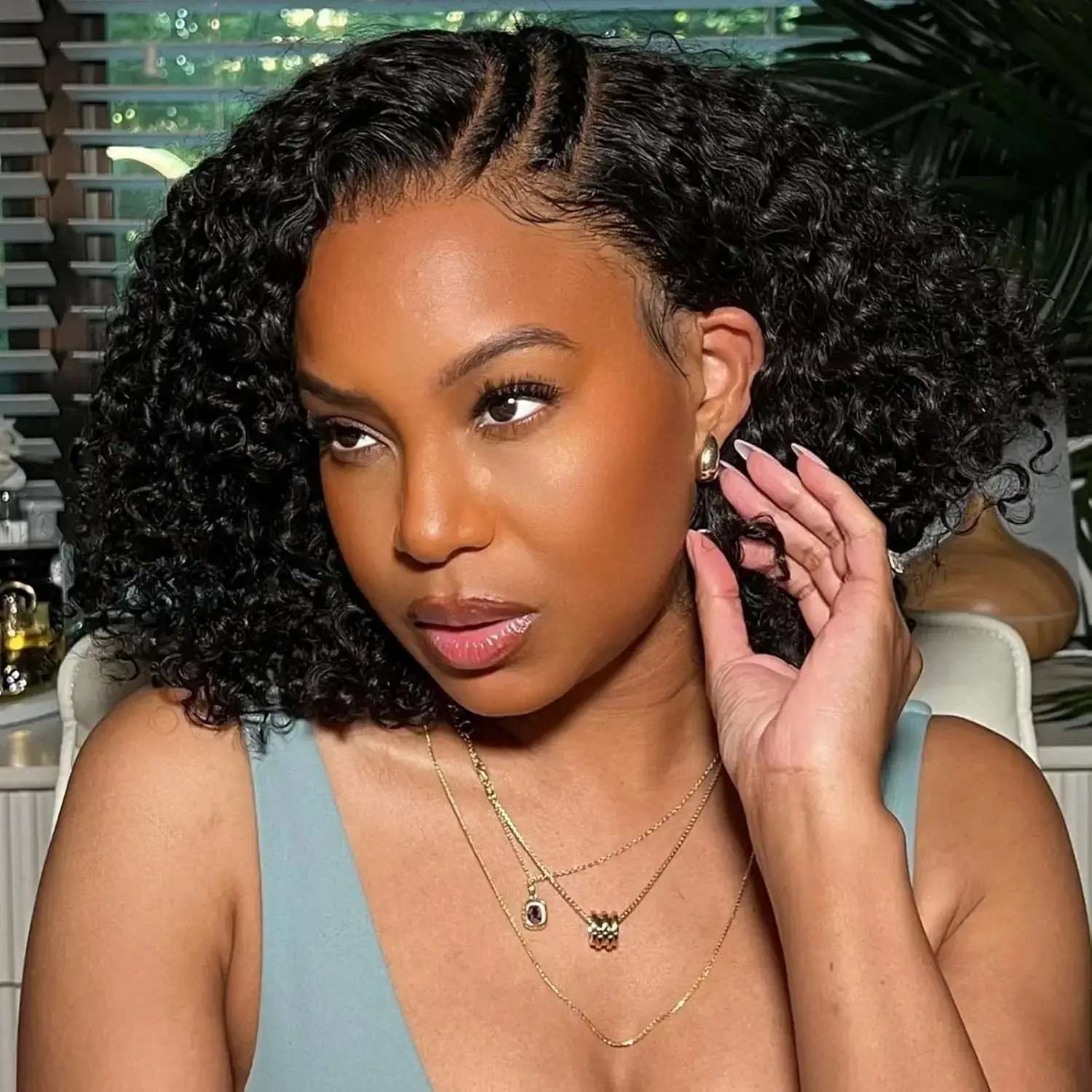 Brazilian HD Lace Curly Bob Wig – Short, Full & Flawless