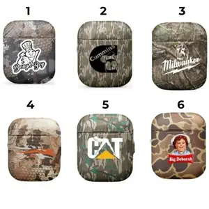 Old Duck Hunting Camo AirPods Case – Vintage Camouflage Shockproof Protective Cover for AirPods Gen 1 2 3 4, Rugged Outdoor Earbud Case