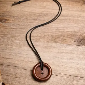 Lost button necklace