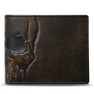 Skull Double ID Bifold Wallet