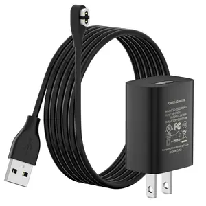 Charger Compatible with ,   with Adapter,  USB Cord for Aftershokz OpenRun Pro/Mini/Aeropex AS800/ OpenComm (3.2ft